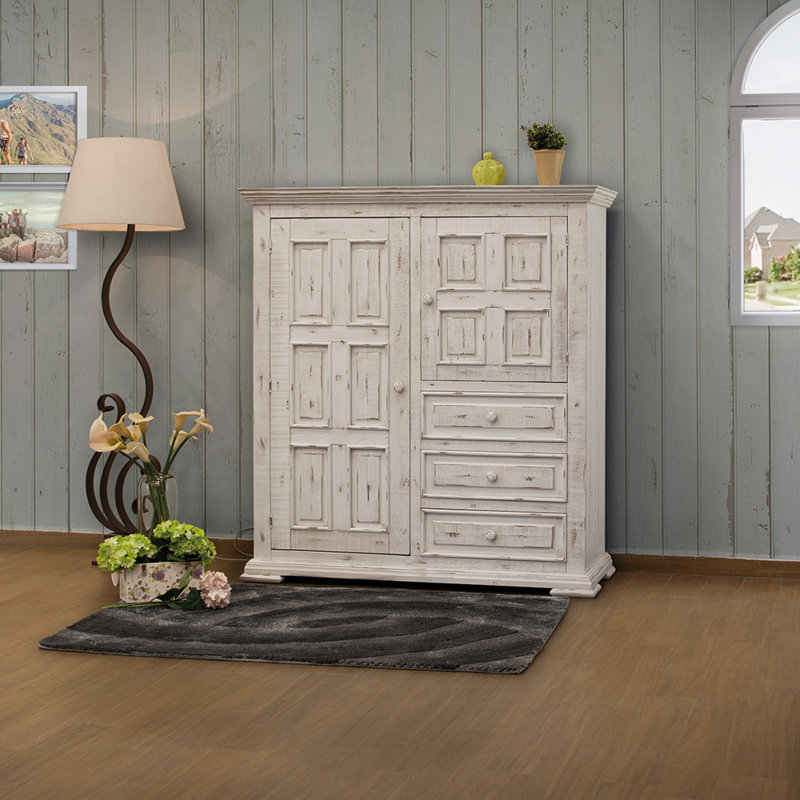 Ophelia & Co. Roseland 3 Drawer, 2 Door Gentleman´s Chest | Wayfair